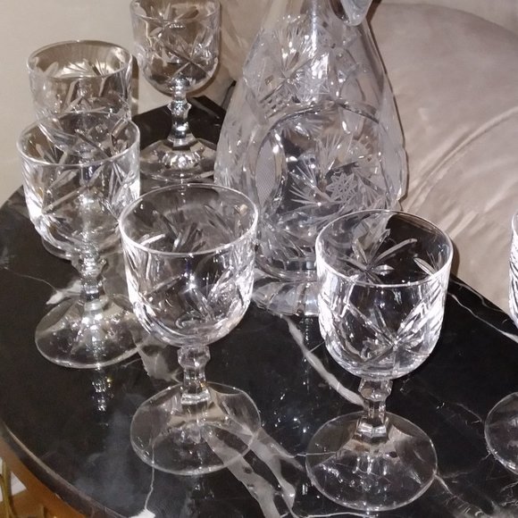 Elegant Crystal Set from Europe - Picture 6 of 6